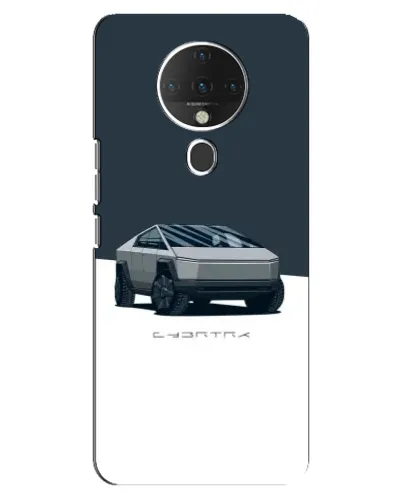 Чехол для TECNO Spark 6 с картинкой «Серебристый Cybertruck Tesla» Чехол для TECNO Spark 6 с картинкой «Серебристый Cybertruck Tesla»