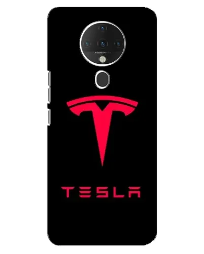 Чехол для TECNO Spark 6 с картинкой «Tesla Red Logo» Чехол для TECNO Spark 6 с картинкой «Tesla Red Logo»