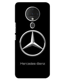 Чохол для TECNO Spark 6 з картинкою «Mercedes Silver Logo»