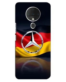 Чохол для TECNO Spark 6 з картинкою «Mercedes — прапор Німеччини»