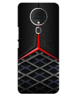 Чохол для TECNO Spark 6 з картинкою «Mercedes Carbon Grid»