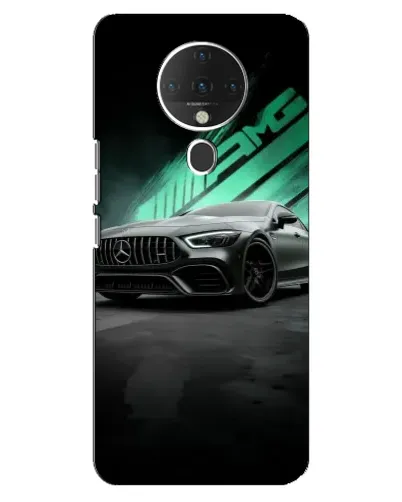 Чохол для TECNO Spark 6 з картинкою «Темний Mercedes AMG» Чохол для TECNO Spark 6 з картинкою «Темний Mercedes AMG»
