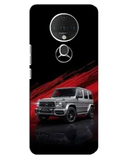 Чохол для TECNO Spark 6 з картинкою «Mercedes G-Class червоний»