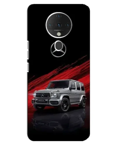 Чохол для TECNO Spark 6 з картинкою «Mercedes G-Class червоний» Чохол для TECNO Spark 6 з картинкою «Mercedes G-Class червоний»
