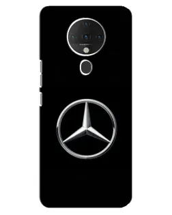 Чохол для TECNO Spark 6 з картинкою «Mercedes класичний лого»