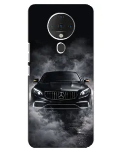 Чохол для TECNO Spark 6 з картинкою «Mercedes у диму»