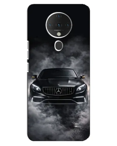 Чохол для TECNO Spark 6 з картинкою «Mercedes у диму» Чохол для TECNO Spark 6 з картинкою «Mercedes у диму»