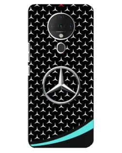 Чохол для TECNO Spark 6 з картинкою «Mercedes — бірюзовий акцент»