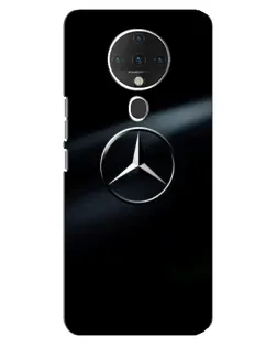 Чехол для TECNO Spark 6 с картинкой «Mercedes на металле» Чехол для TECNO Spark 6 с картинкой «Mercedes на металле»