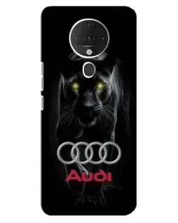 Чохол для TECNO Spark 6 з картинкою «Пантера та Audi»