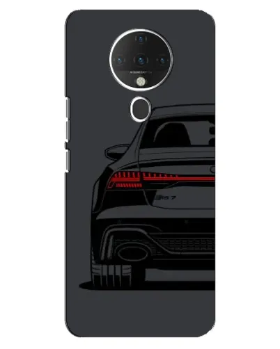 Чохол для TECNO Spark 6 з картинкою «Задня частина Audi — арт»