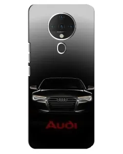 Чохол для TECNO Spark 6 з картинкою «Audi — градієнтний контур»