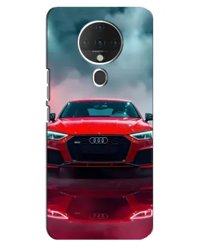 Чохол для TECNO Spark 6 з картинкою «Audi RS — червоний стиль»