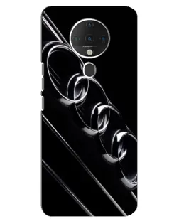 Чохол для TECNO Spark 6 з картинкою «Audi — абстрактні кільця»