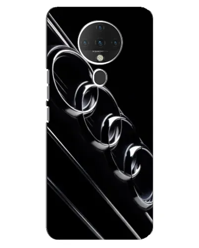 Чохол для TECNO Spark 6 з картинкою «Audi — абстрактні кільця»