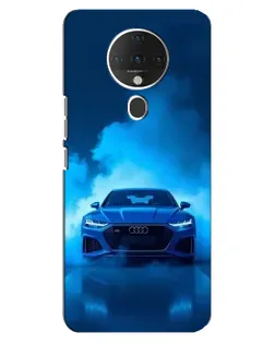 Чохол для TECNO Spark 6 з картинкою «Audi — блакитна енергія»