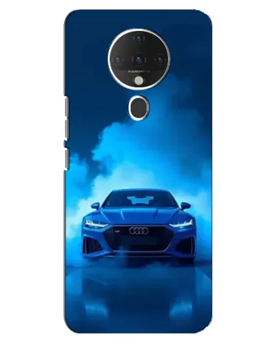 Чохол для TECNO Spark 6 з картинкою «Audi — блакитна енергія»