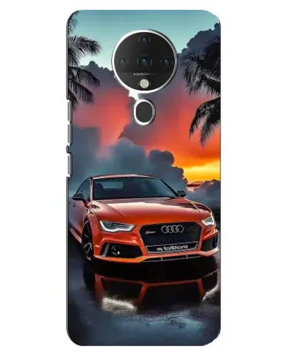 Чохол для TECNO Spark 6 з картинкою «Audi — захід сонця»