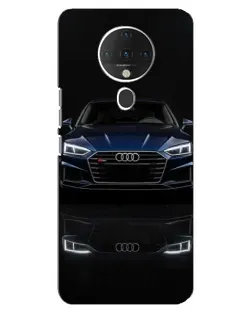 Чохол для TECNO Spark 6 з картинкою «Audi — нічне відображення»