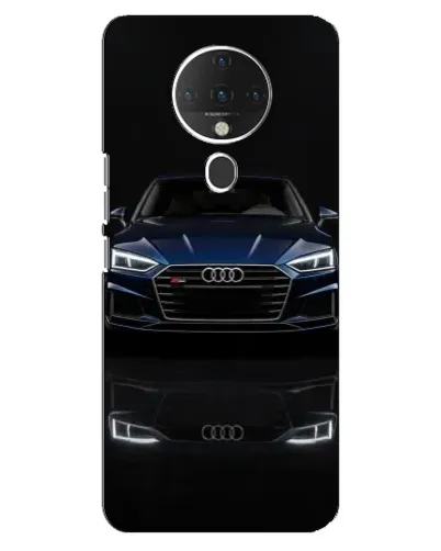 Чохол для TECNO Spark 6 з картинкою «Audi — нічне відображення»