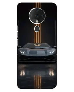 Чехол для TECNO Spark 6 с картинкой «Lamborghini золотые линии» Чехол для TECNO Spark 6 с картинкой «Lamborghini золотые линии»