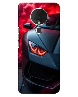 Чехол для TECNO Spark 6 с картинкой «Lamborghini красное сияние» Чехол для TECNO Spark 6 с картинкой «Lamborghini красное сияние»