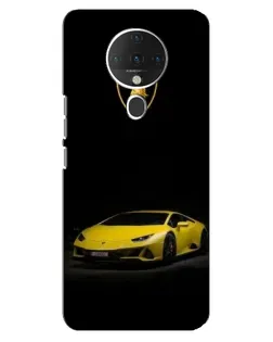 Чехол для TECNO Spark 6 с картинкой «Lamborghini желтый акцент» Чехол для TECNO Spark 6 с картинкой «Lamborghini желтый акцент»