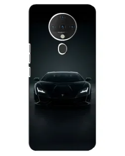 Чехол для TECNO Spark 6 с картинкой «Черный Lamborghini Aventador» Чехол для TECNO Spark 6 с картинкой «Черный Lamborghini Aventador»