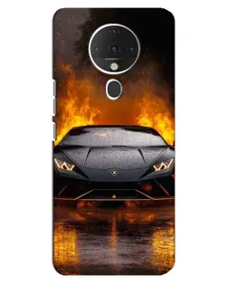 Чехол для TECNO Spark 6 с картинкой «Lamborghini в огне» Чехол для TECNO Spark 6 с картинкой «Lamborghini в огне»