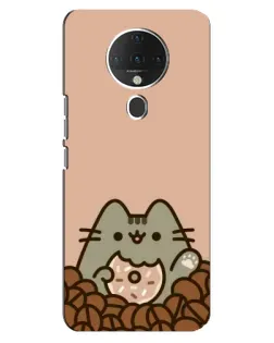 Чехол для TECNO Spark 6 с картинкой «Кофейный Пушин» Чехол для TECNO Spark 6 с картинкой «Кофейный Пушин»