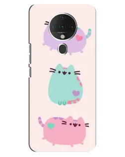Чехол для TECNO Spark 6 с картинкой «Pusheen трио» Чехол для TECNO Spark 6 с картинкой «Pusheen трио»