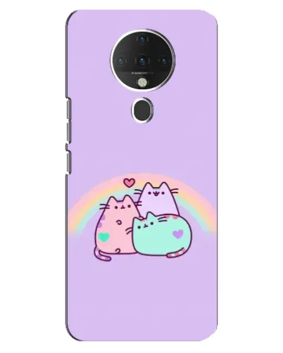 Чехол для TECNO Spark 6 с картинкой «Радужные Пушины» Чехол для TECNO Spark 6 с картинкой «Радужные Пушины»