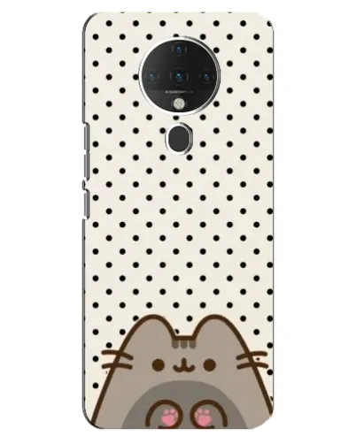Чехол для TECNO Spark 6 с картинкой «Пушин в горошек» Чехол для TECNO Spark 6 с картинкой «Пушин в горошек»