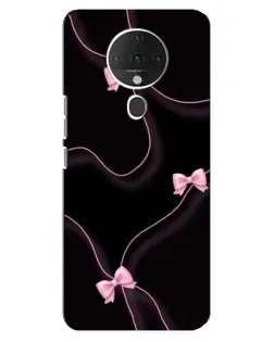 Чехол для TECNO Spark 6 с картинкой «Розовые ленты»