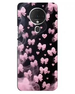 Чехол для TECNO Spark 6 с картинкой «Неоновое кружево»