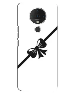 Чехол для TECNO Spark 6 с картинкой «Диагональный бант»