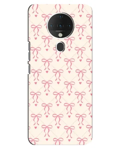 Чехол для TECNO Spark 6 с картинкой «Розовые бантики Coquette» Чехол для TECNO Spark 6 с картинкой «Розовые бантики Coquette»
