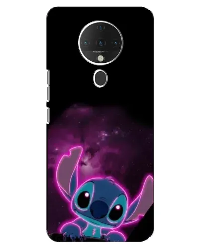 Чехол для TECNO Spark 6 с картинкой «Неоновый Stitch» Чехол для TECNO Spark 6 с картинкой «Неоновый Stitch»