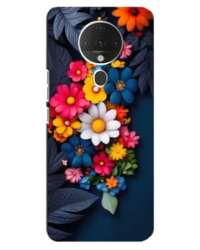 Чехол для TECNO Spark 6 с картинкой «Цветочная феерия» Чехол для TECNO Spark 6 с картинкой «Цветочная феерия»