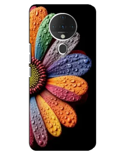 Чехол для TECNO Spark 6 с картинкой «Радужный цветок» Чехол для TECNO Spark 6 с картинкой «Радужный цветок»