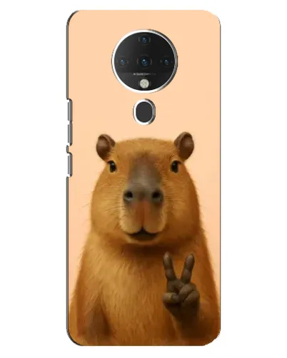 Чохол для TECNO Spark 6 з картинкою «Капібара вікторія» Чохол для TECNO Spark 6 з картинкою «Капібара вікторія»