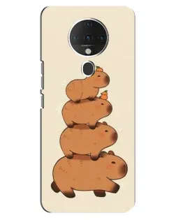 Чохол для TECNO Spark 6 з картинкою «Вежа з капібар»