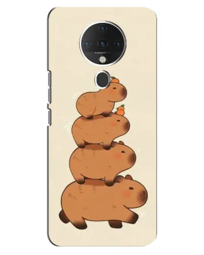 Чохол для TECNO Spark 6 з картинкою «Вежа з капібар» Чохол для TECNO Spark 6 з картинкою «Вежа з капібар»