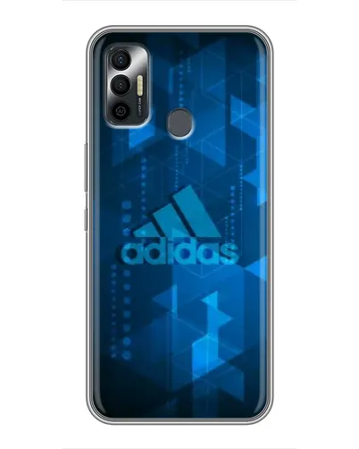 Чехол для TECNO Spark 7 (KF6n) с картинкой «Adidas Sport Art»