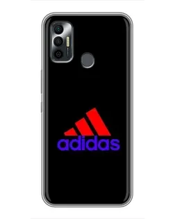 Чехол для TECNO Spark 7 (KF6n) с картинкой «Классический Adidas»