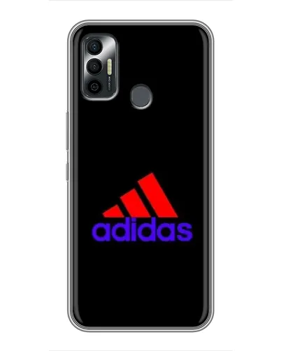 Чехол для TECNO Spark 7 (KF6n) с картинкой «Классический Adidas»