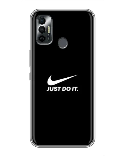 Чехол для TECNO Spark 7 (KF6n) с картинкой «Минимализм от Nike» Чехол для TECNO Spark 7 (KF6n) с картинкой «Минимализм от Nike»