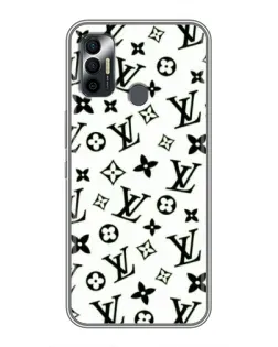 Чехол для TECNO Spark 7 (KF6n) с картинкой «Монохромный хаос LV»