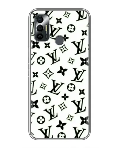 Чехол для TECNO Spark 7 (KF6n) с картинкой «Монохромный хаос LV» Чехол для TECNO Spark 7 (KF6n) с картинкой «Монохромный хаос LV»