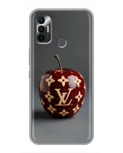 Чехол для TECNO Spark 7 (KF6n) с картинкой «Красное яблоко LV» Чехол для TECNO Spark 7 (KF6n) с картинкой «Красное яблоко LV»